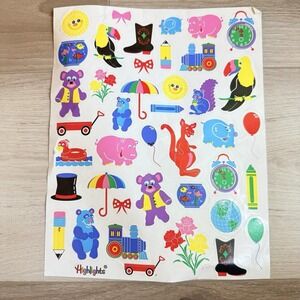 Vintage Highlights Sticker Sheet